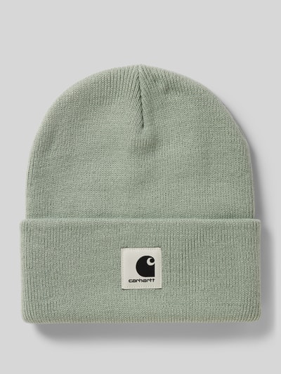 Carhartt Work In Progress Beanie mit Label-Patch Modell 'Ashley' Schilf 1