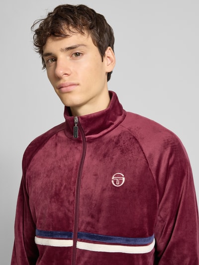 SERGIO TACCHINI Sweatjack met opstaande kraag, model 'DALLAS' Violet - 3