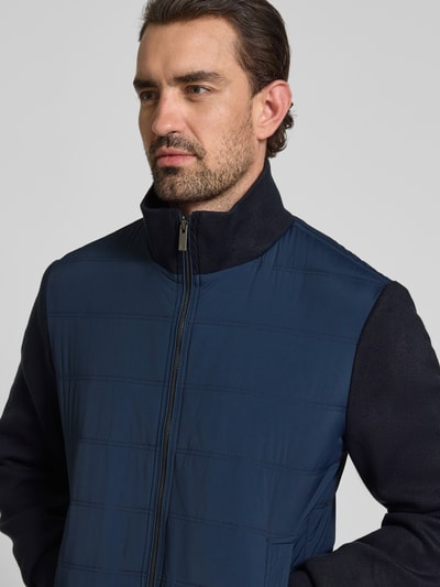 Christian Berg Men Steppjacke mit Stehkragen Marine 3