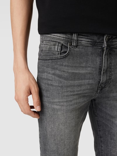 MCNEAL Bermudas mit 5-Pocket-Design Mittelgrau 3