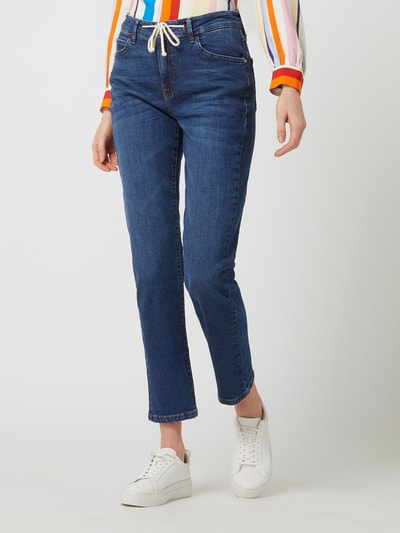 OPUS Straight Fit Jeans mit Stretch-Anteil Modell 'Louis' Jeansblau 4