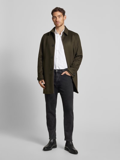 Jack & Jones Premium Slim fit vrijetijdsoverhemd met kentkraag, model 'PARKER' Wit - 1