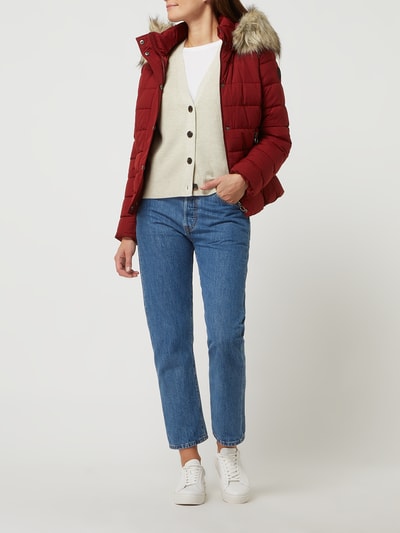 Only Steppjacke mit abnehmbarer Kapuze Modell 'Luna' - wattiert Bordeaux 1