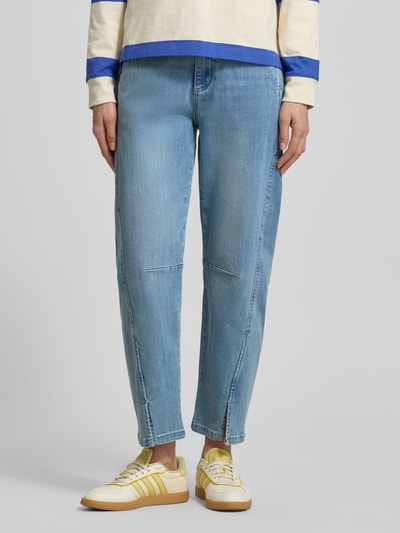 Buena Vista Barrel Fit Jeans mit Eingrifftaschen Hellblau 4