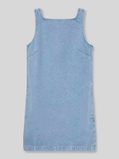 Calvin Klein Jeans Mini Jeanskleid aus reiner Baumwolle Jeansblau 2
