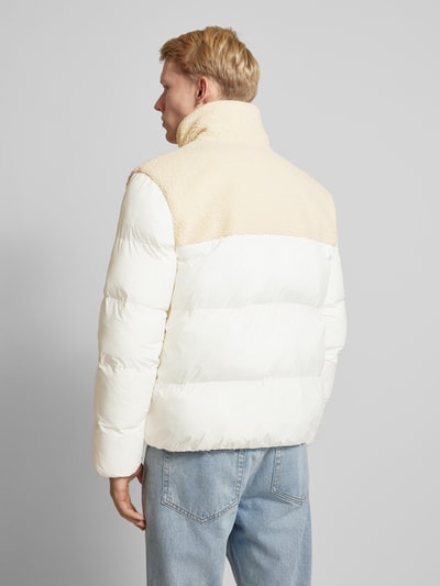 Calvin Klein Jeans Gewatteerd jack met logodetail Offwhite - 5