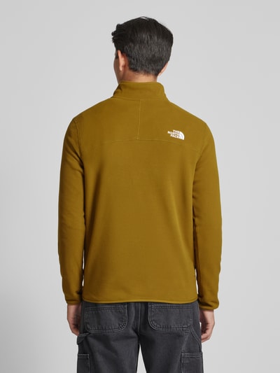 The North Face Sweatshirt met labelstitching, model 'GLACIER' Roodbruin - 5