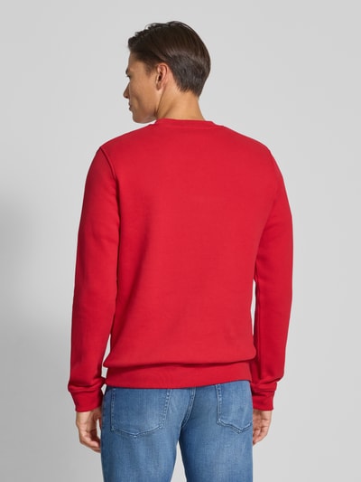 Armedangels Regular Fit Sweatshirt aus reiner Baumwolle Modell 'BAARO FLEECE' Rot 5