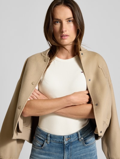 Tommy Hilfiger Slim Fit T-Shirt aus Viskose-Mix Weiss 3