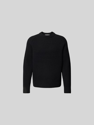 Closed Wollpullover in Strick-Optik Black 2