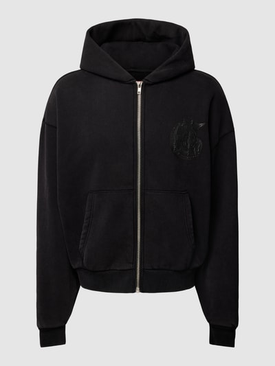 Jack & Jones Sweatjack met extra brede schouders Zwart - 2