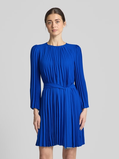 DKNY Mini-jurk met plissévouwen Koningsblauw - 4