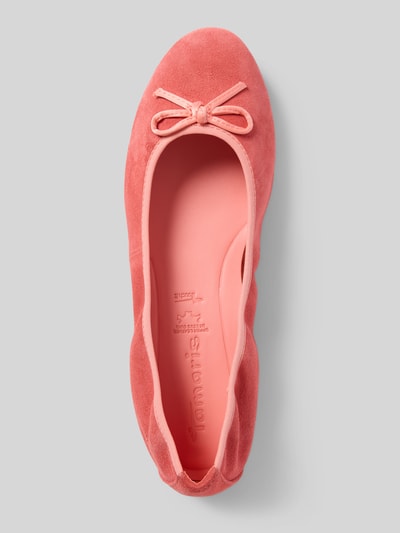 Tamaris Ballerinas mit Blockabsatz Orange 3