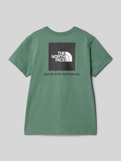 The North Face T-Shirt aus reiner Baumwolle Oliv 3