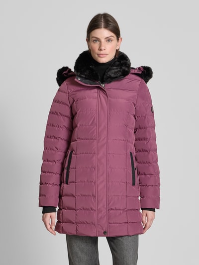 Wellensteyn Taillierte Funktionsjacke mit Kapuze Modell 'SANTORIN' Altrosa 4