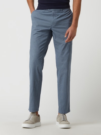 Brax Straight fit chino met stretch, model 'Everest' Donkerblauw - 4