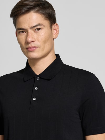 CK Calvin Klein Regular fit poloshirt met 1/2-mouwen Zwart - 3