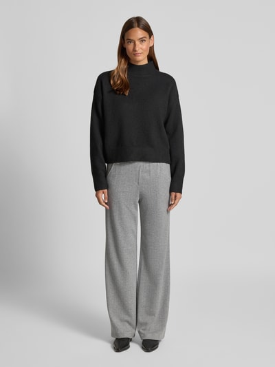 Brax Broek met elastische band, model 'MAINE' Zilver - 1