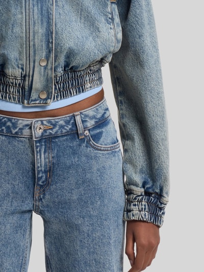 HUGO Blue Relaxed Fit Jeans-Bomberjacke aus Baumwoll-Mix Jeansblau 6