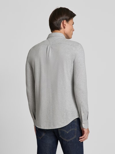 Tommy Hilfiger Slim Fit Freizeithemd mit Logo-Stickerei Hellgrau 5
