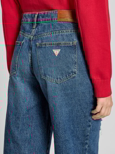 Guess Jeans Korte jeans met 5-pocketmodel Marineblauw - 3