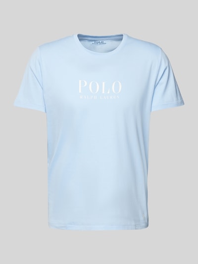 Polo Ralph Lauren Underwear T-Shirt mit Label-Print Hellblau 2