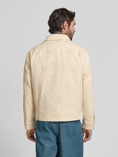 Drykorn Jacke mit Reißverschluss und Eingrifftaschen Modell 'RIKKA' Offwhite 5