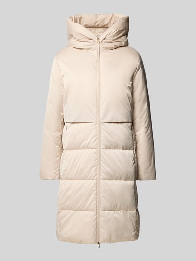 JOOP! Gewatteerde lange jas met tweewegsritssluiting, model 'CARMEN' Offwhite - 2