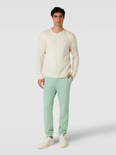 Polo Ralph Lauren Regular fit sweatpants met logostitching Turquoise - 1