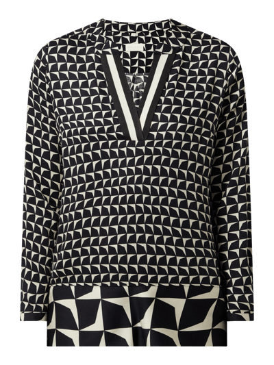 Milano Italy Blusenshirt aus Viskose  Black 2