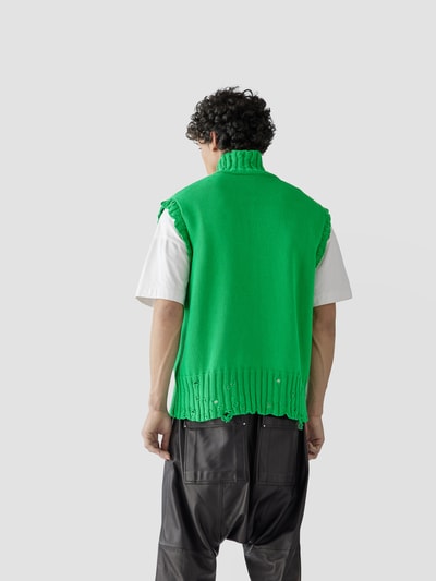 Marni Pullunder im Destroyed-Look Grün 5