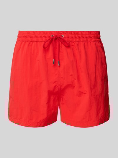 PAUL SMITH Badehose mit Eingrifftaschen Rot 1