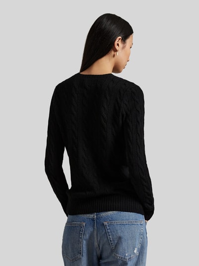 Polo Ralph Lauren Regular Fit Pullover aus Woll-Kaschmir-Mix 'JULIANNA' Black 5