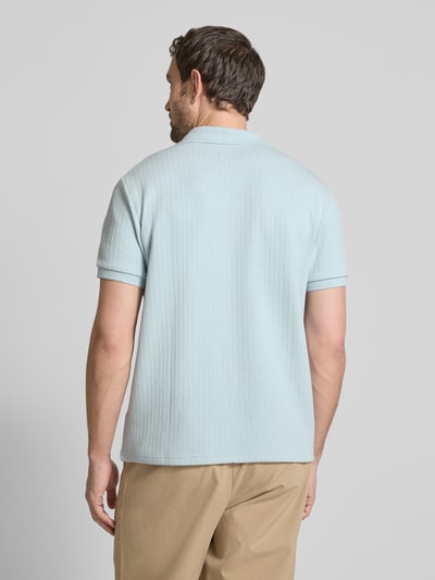 MCNEAL Koszulka polo o kroju regular fit z dekoltem w serek Jasnoniebieski 5