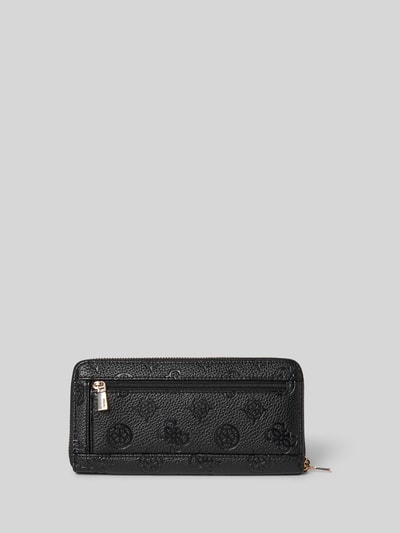 Guess Portemonnee met labeldetail, model 'CRESIDIA' Zwart - 2