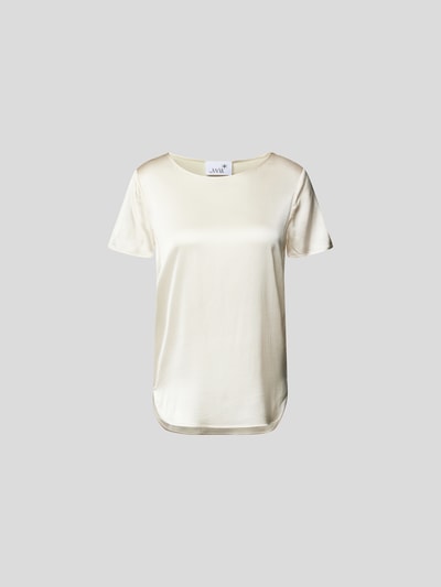 Juvia T-Shirt aus Viskose-Mix Beige 2