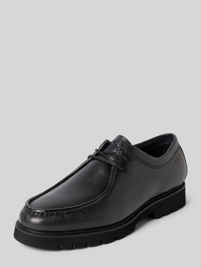 Tamaris Schnürschuhe aus echtem Rindsleder Black 1