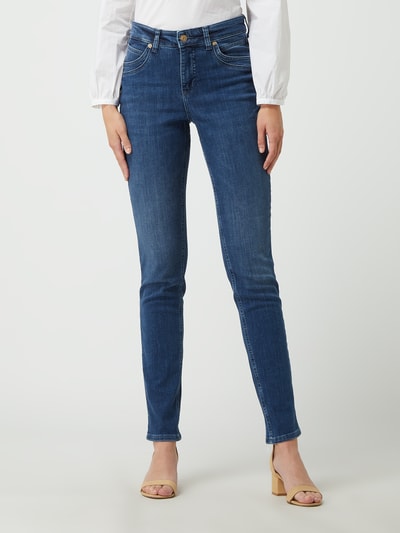 MAC Slim fit jeans van MAC X Sylvie Meis 24/7 met lyocell, model 'Mel' Blauw - 4