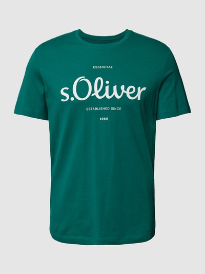 s.Oliver RED LABEL T-Shirt mit Label-Print Bottle 2