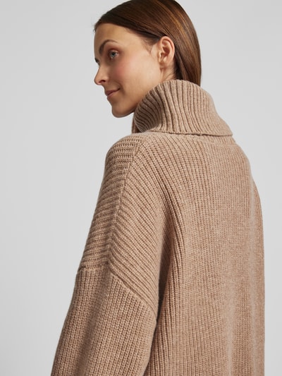 Selected Femme Strickpullover mit Turtleneck Modell 'MARY' Beige 3