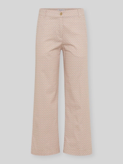 Raphaela By Brax Slim Fit Culotte aus Baumwoll-Mix Modell 'PEGGY CULOTTE' Hellrosa 2