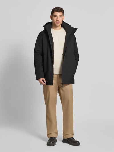 GOFRANCK Kurtka z kapturem model ‘Coro’ Czarny 1