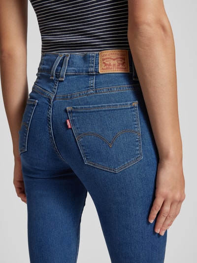 Levi's® 300 Shaping skinny fit jeans met siernaden, model '311™' Blauw - 3