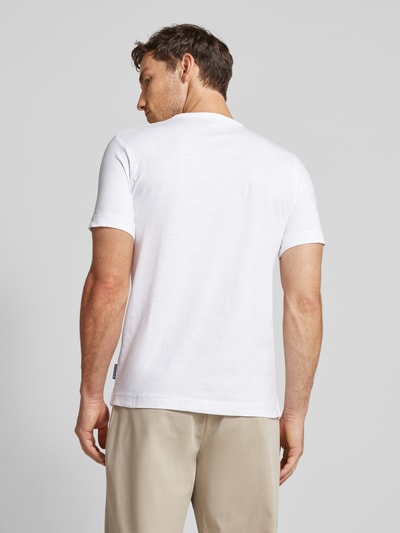 Tom Tailor T-Shirt mit Rundhalsausschnitt Weiss 5