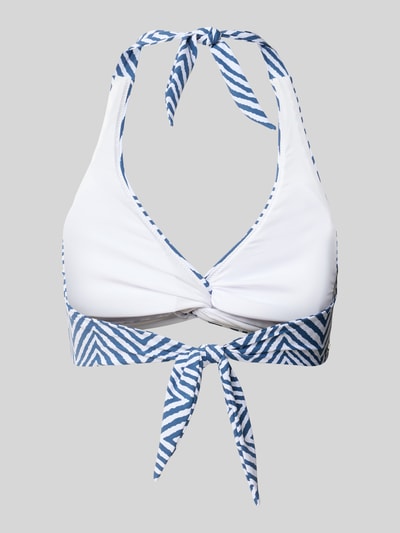 Barts Top bikini z wiązanym detalem model ‘YANKUN’ Niebieski 3