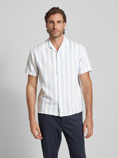 Jack & Jones Premium Regular Fit Freizeithemd mit Reverskragen Modell 'MONTANA RESORT' Hellblau 4