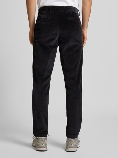 Jack & Jones Tapered fit corduroy broek met steekzakken, model 'CORDUROY' Zwart - 5