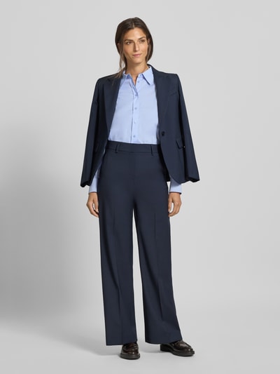 JOOP! Regular Fit Hemdbluse mit Logo-Stitching Modell 'Bernadette' Hellblau 1