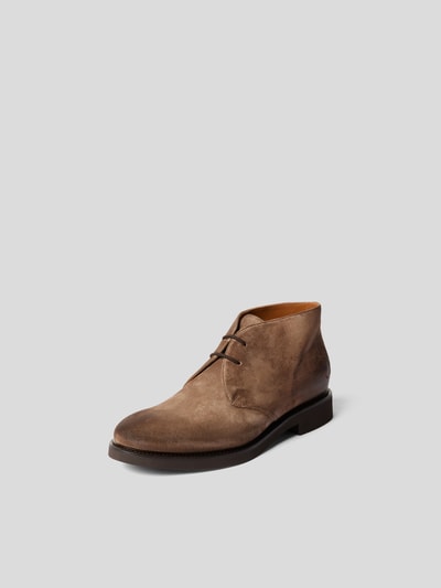 Doucal's Desert Boots aus Leder Dunkelbraun 2