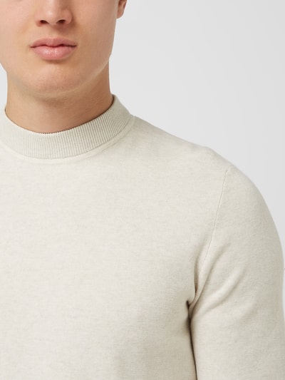 Tom Tailor Denim Pullover mit Lyocell-Anteil Beige 3